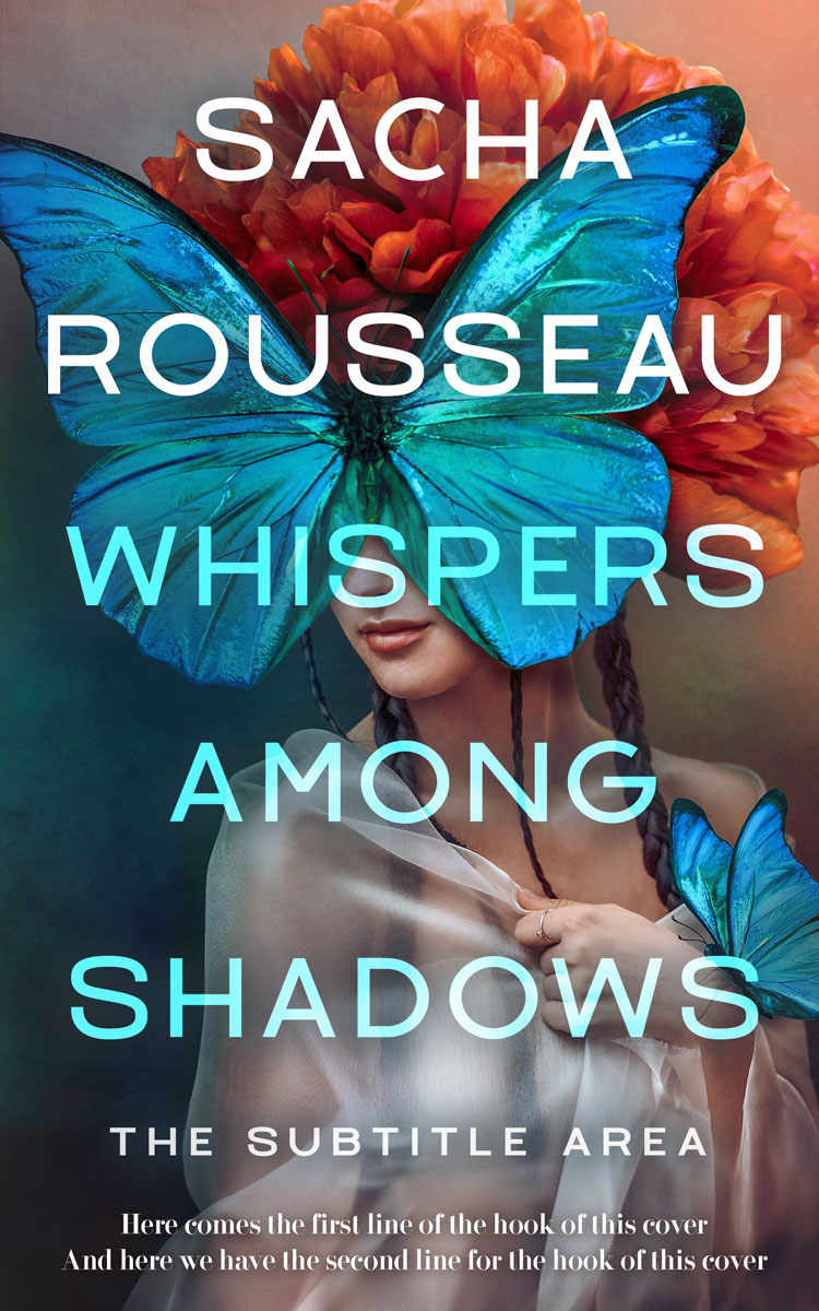 2D view of Premade Fantasy Book Cover - Limed Spruce