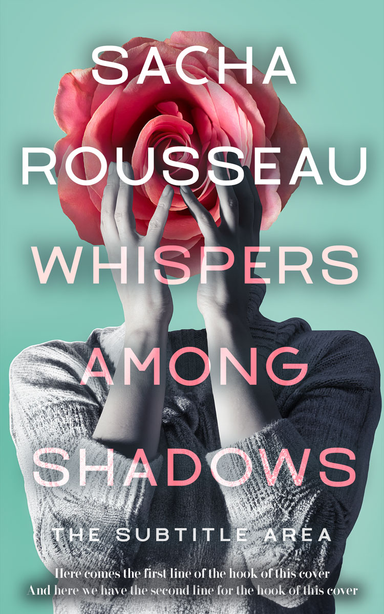 2D view of Premade Romance Book Cover - Cascade