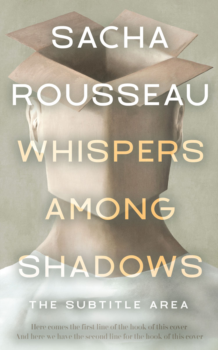 2D view of Premade Abstract Book Cover - Nomad