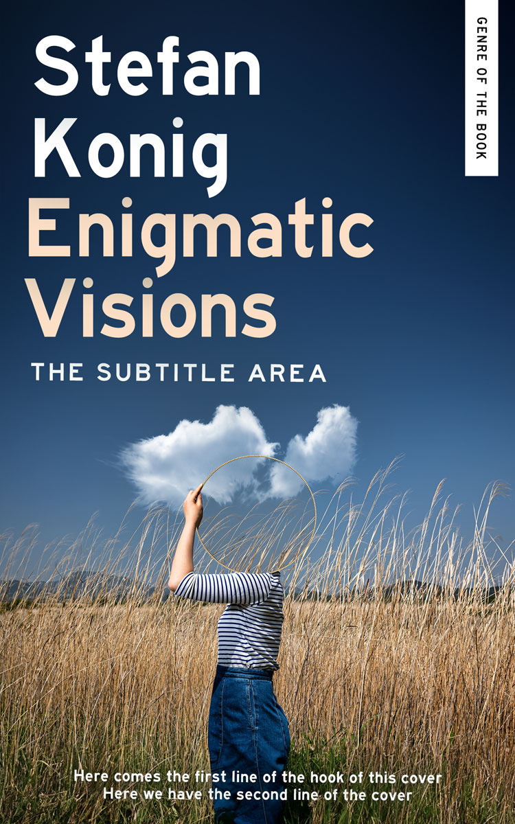 2D view of Premade Surreal Book Cover - Pickled Bluewood