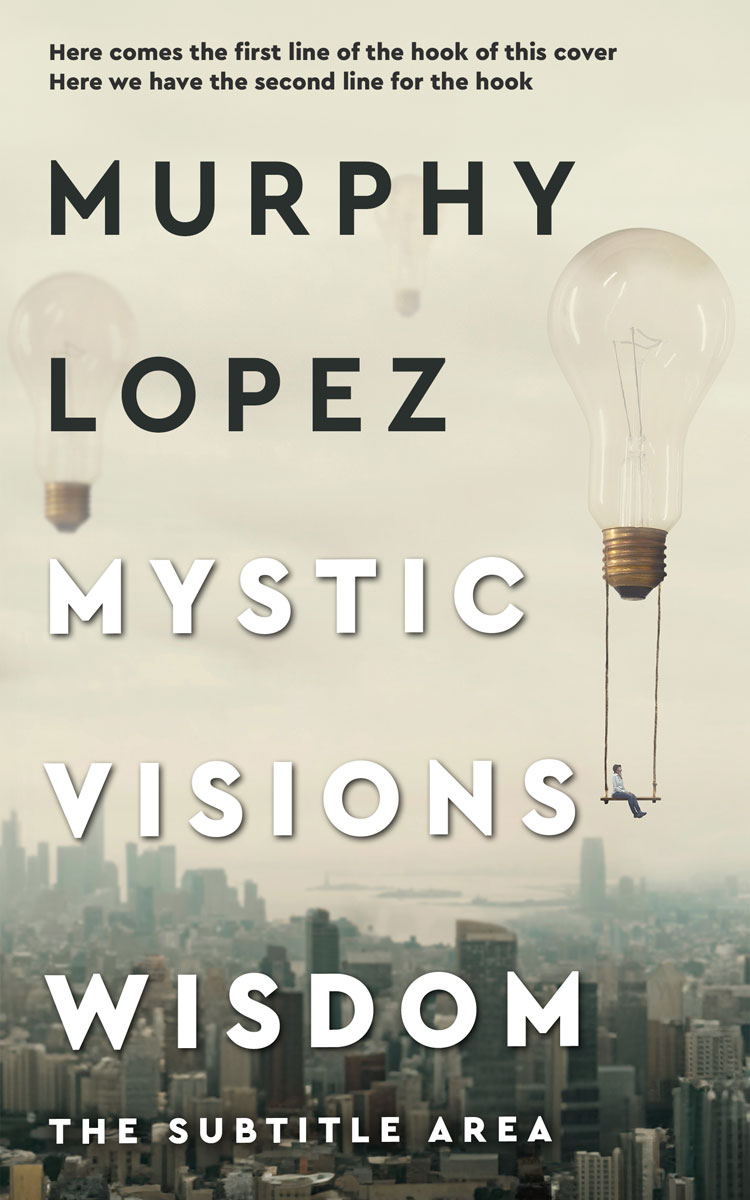 2D view of Premade Abstract Book Cover - Tana