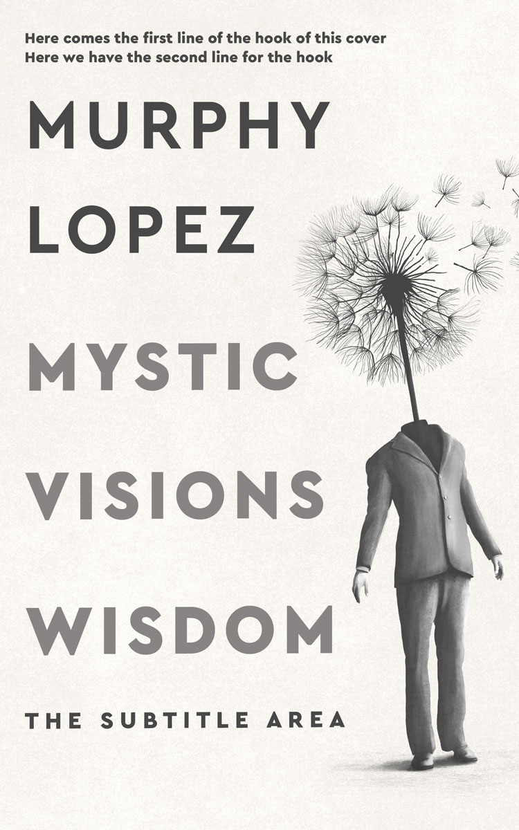 2D view of Premade Surreal Book Cover - Pampas