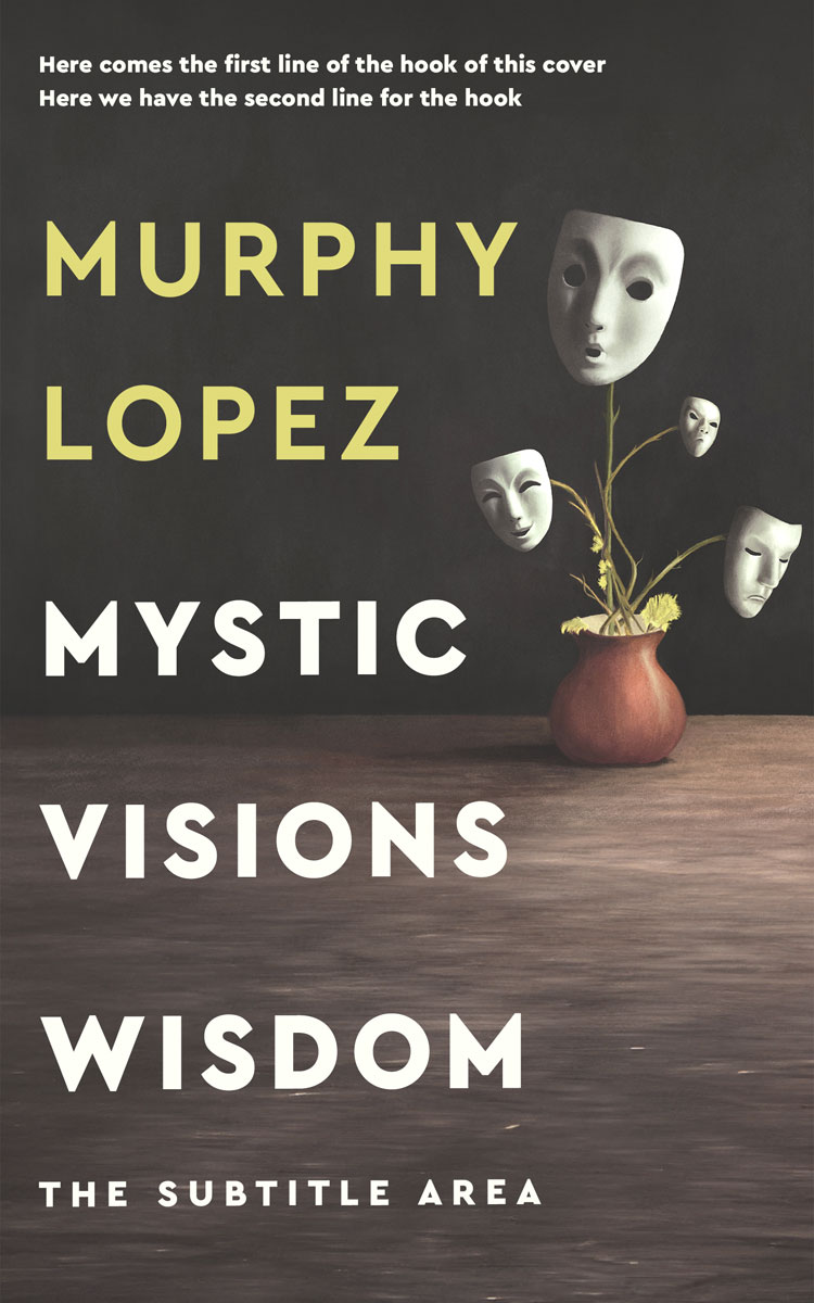 2D view of Premade Surreal Book Cover - Merlin