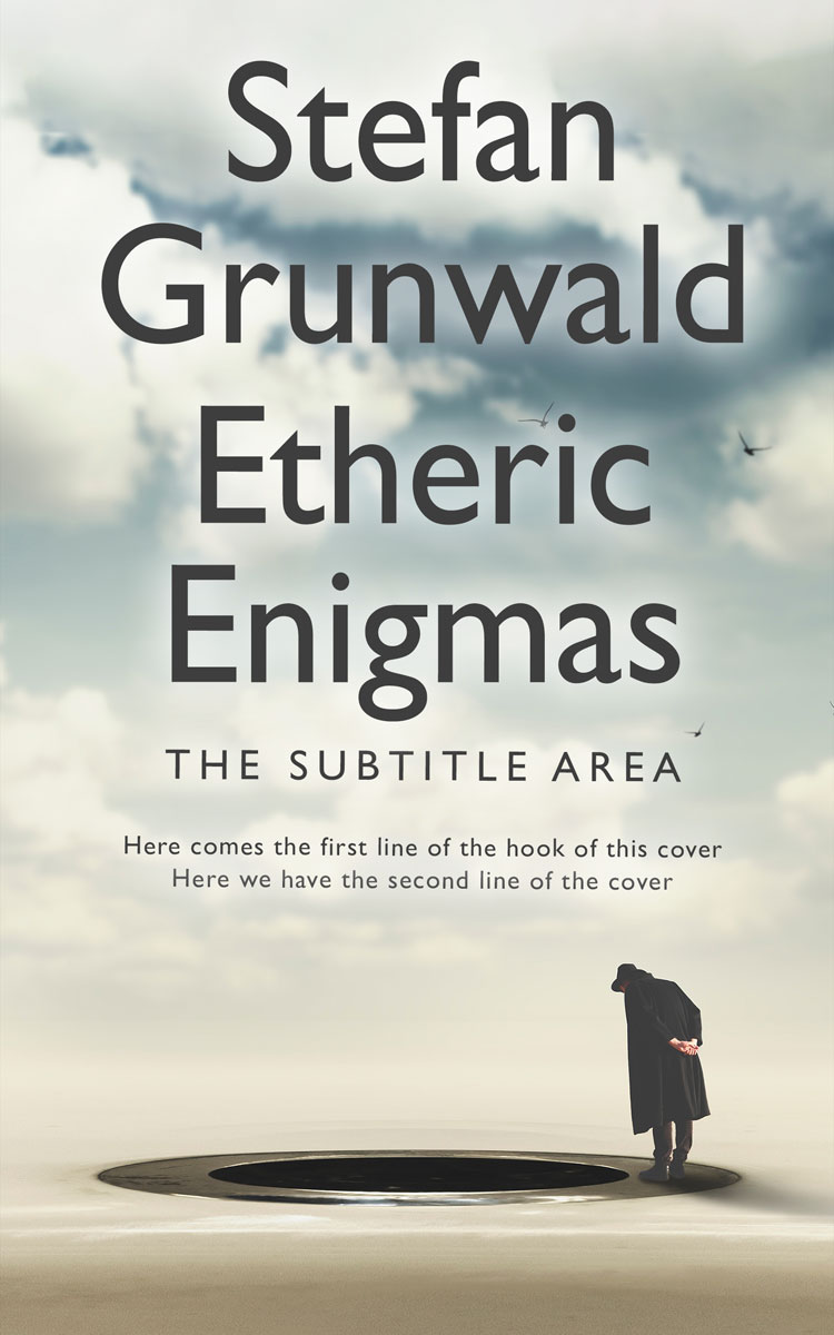 2D view of Premade Surreal Book Cover - Celeste