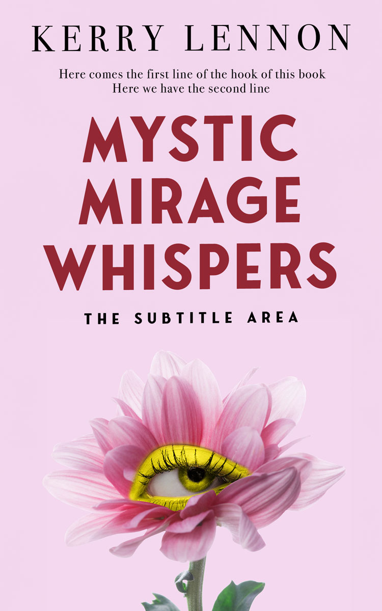 2D view of Premade Surreal Book Cover - Vanilla Ice