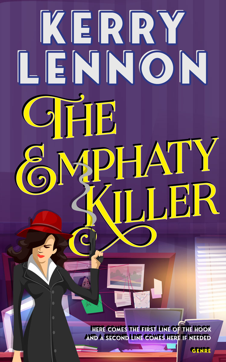 2D view of Premade Mystery & Thriller & Suspense Book Cover - Bossanova