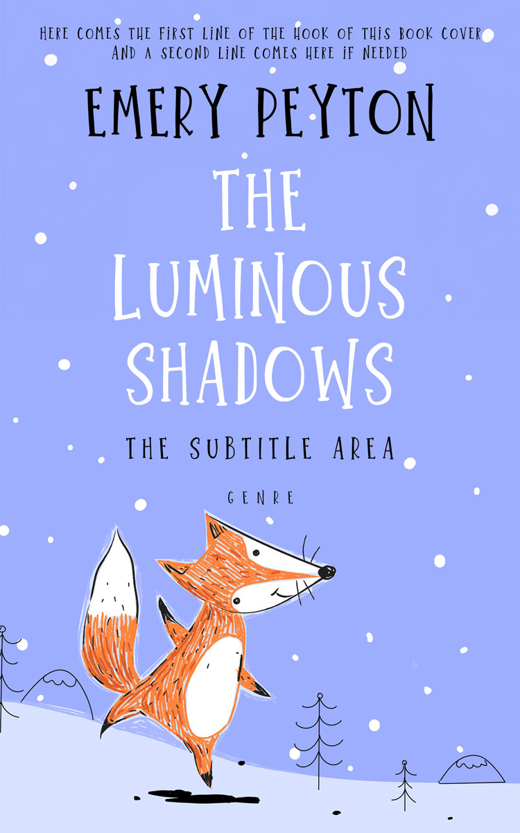 2D view of Premade Paranormal & Urban Book Cover - Jordy Blue