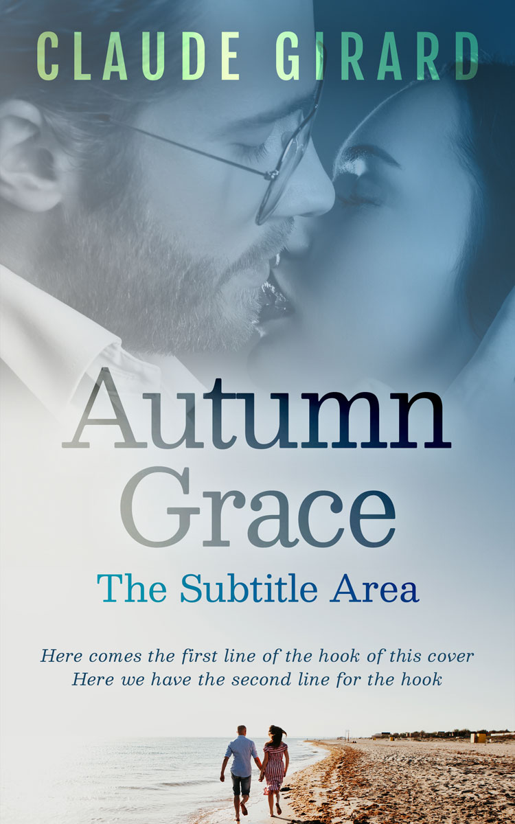 2D view of Premade Romance Book Cover - Submarine