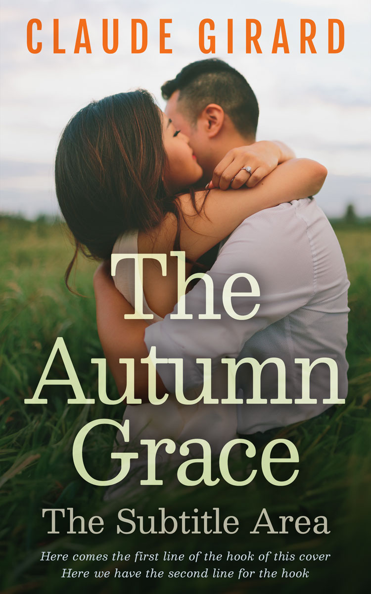 2D view of Premade Romance Book Cover - Wafer