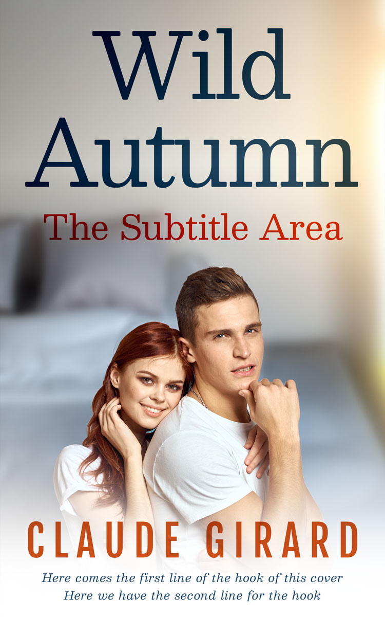 2D view of Premade Romance Book Cover - Cloud