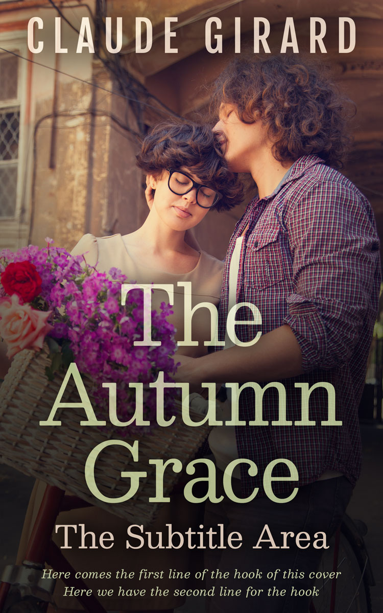 2D view of Premade Romance Book Cover - Thunder