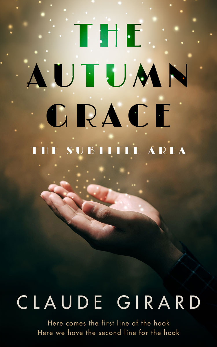 2D view of Premade Religion & Spirituality Book Cover - Rangoon Green