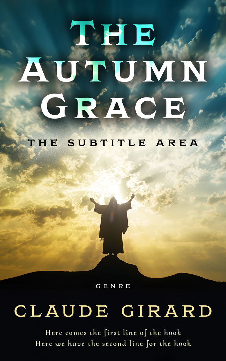 2D view of Premade Religion & Spirituality Book Cover - Sapling