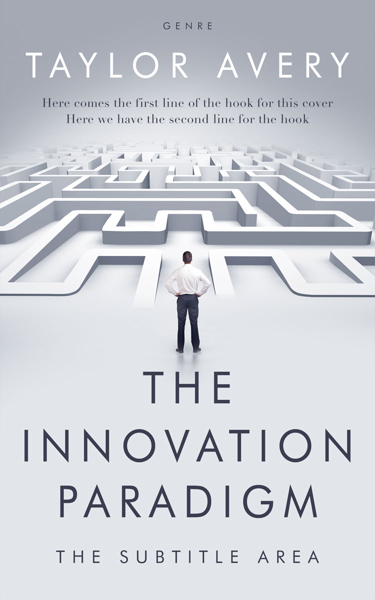 2D view of Premade Business Book Cover - Mischka