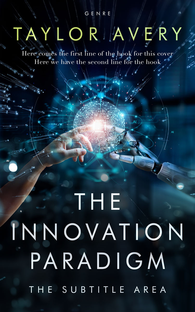 2D view of Premade Science Fiction Book Cover - Firefly