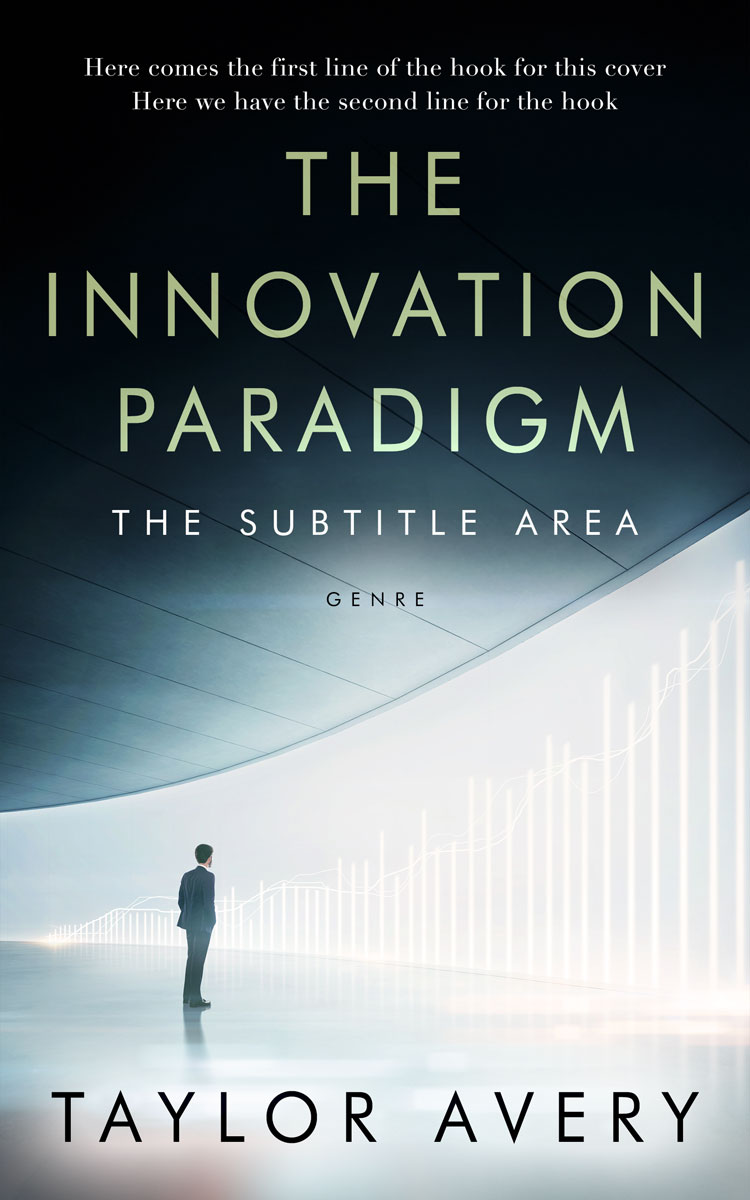 2D view of Premade Self-Improvement & Self-Help Book Cover - Bunker