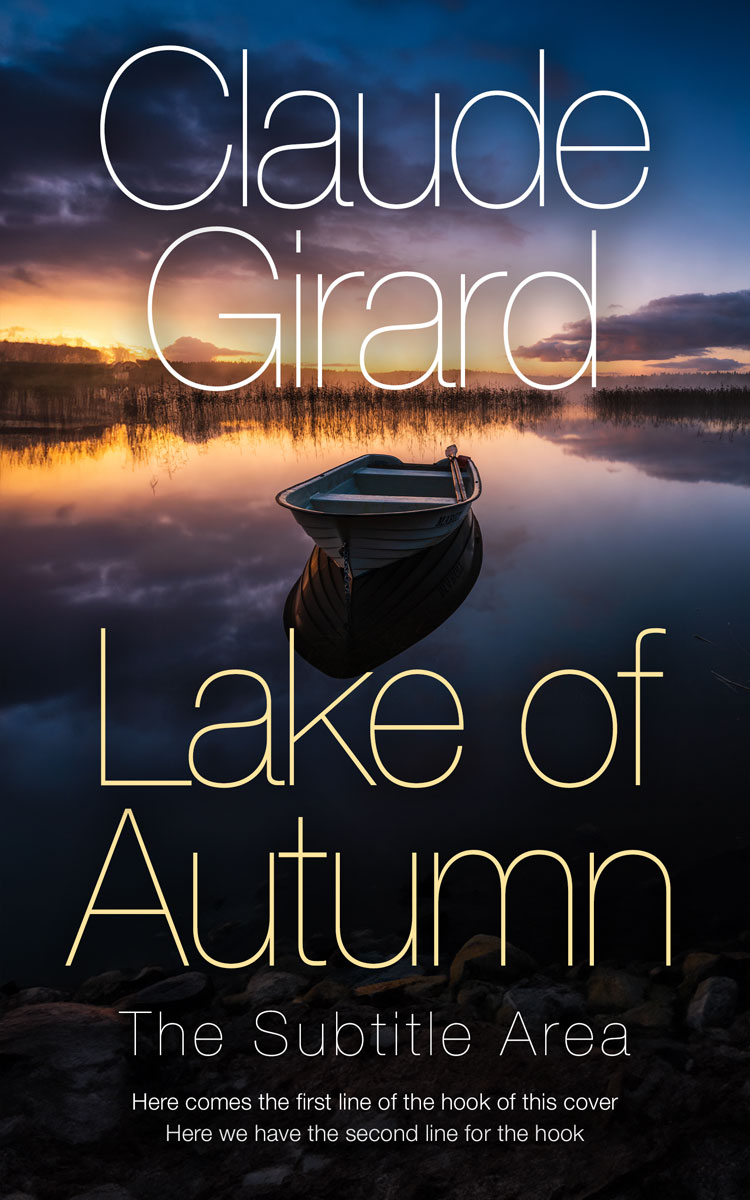 2D view of Premade Nature Book Cover - Mirage