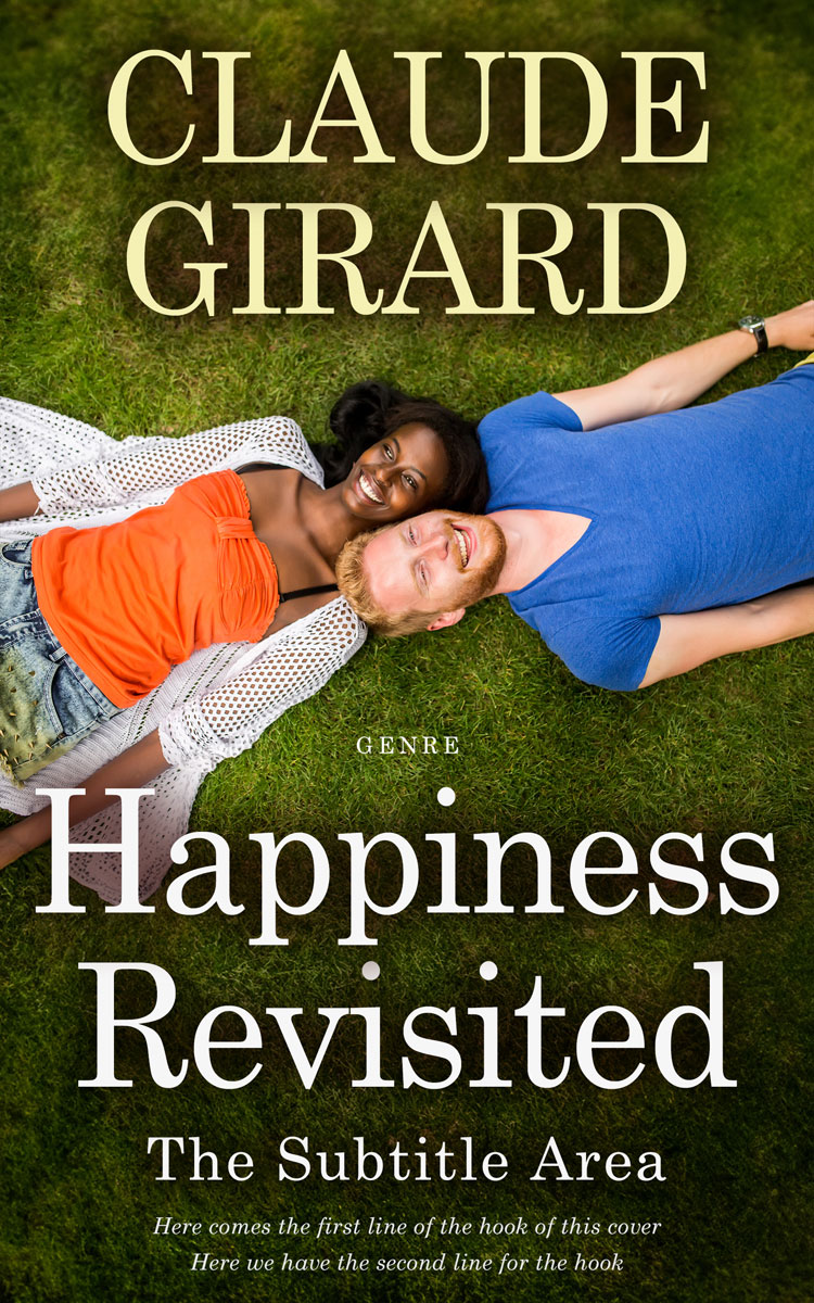 2D view of Premade Romance Book Cover - Cashmere