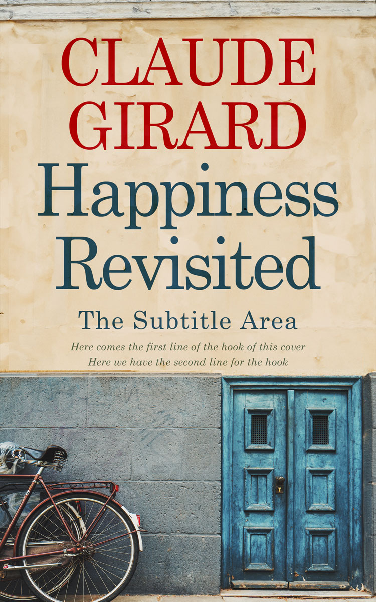 2D view of Premade Literary Fiction Book Cover - Chino