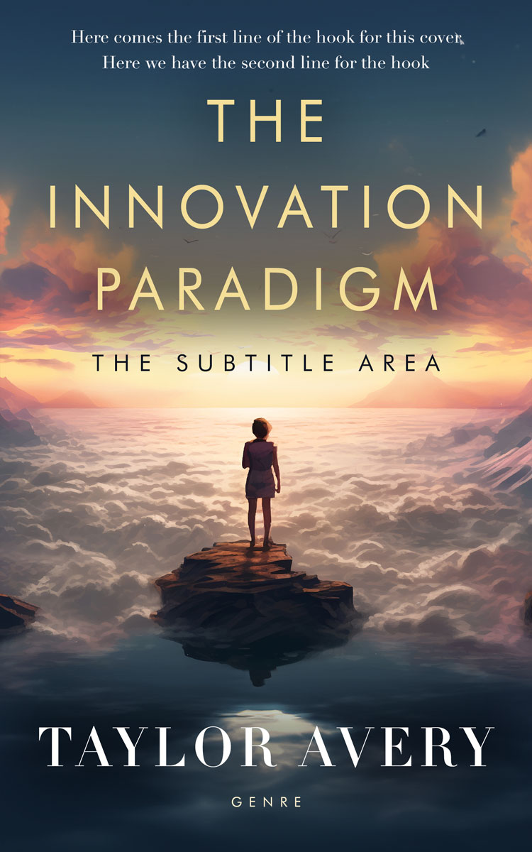 2D view of Premade Teen & Young Adult Book Cover - Limed Spruce