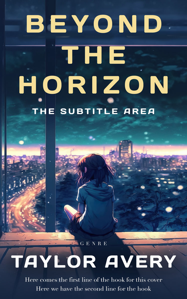 2D view of Premade Teen & Young Adult Book Cover - Big Stone