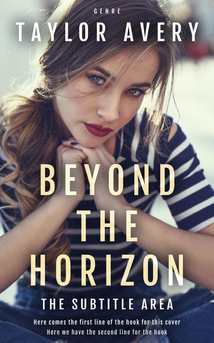 2D view of Premade Teen & Young Adult Book Cover - Tuna