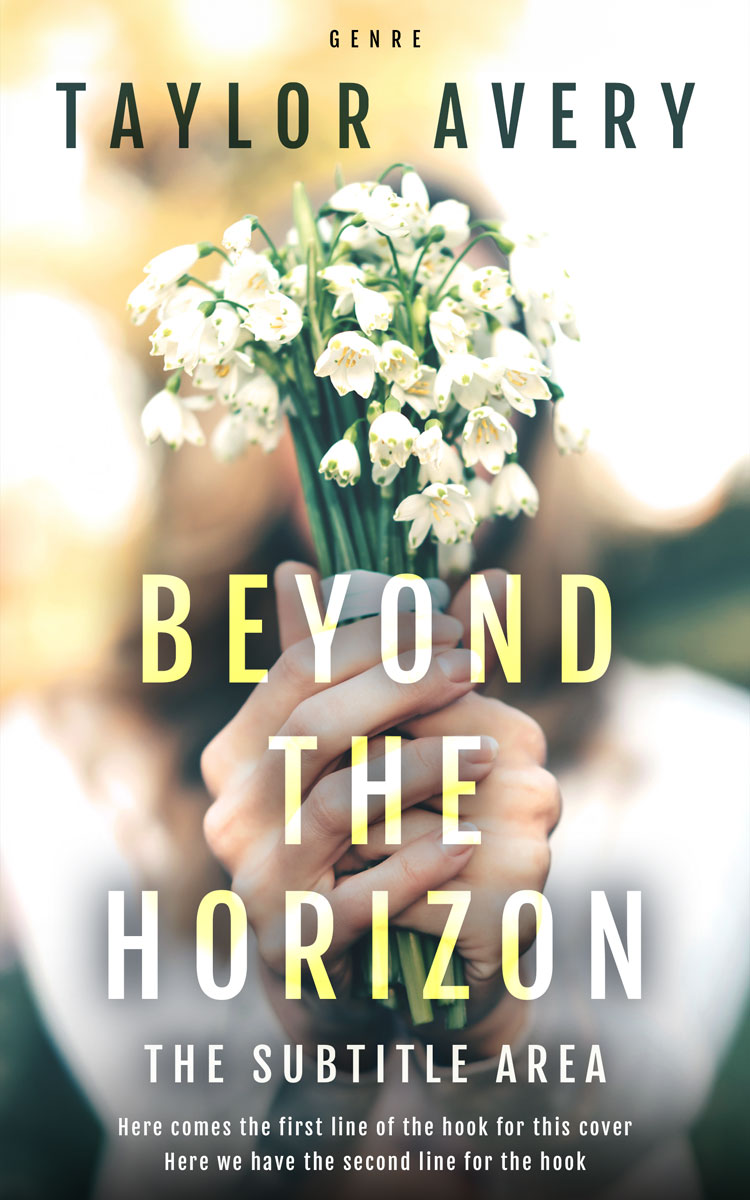 2D view of Premade Romance Book Cover - Akaroa