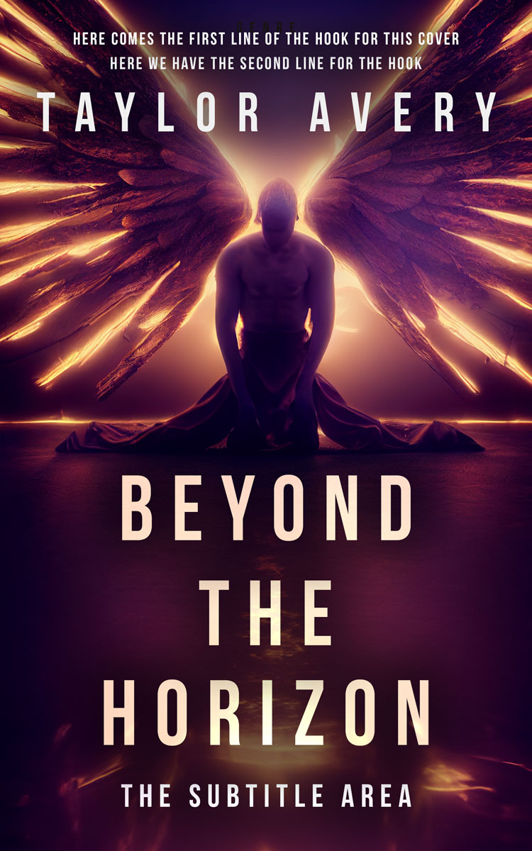 2D view of Premade Fantasy Book Cover - Loulou