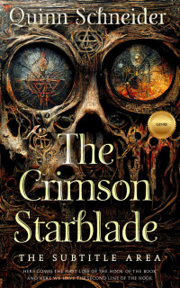 2D view of Premade Horror Book Cover - Tan