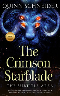 2D view of Premade Fantasy Book Cover - Vulcan