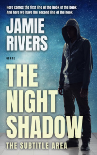 2D view of Premade Mystery & Thriller & Suspense Book Cover - Blue Bayoux