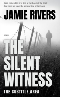 2D view of Premade Mystery & Thriller & Suspense Book Cover - Cod Gray