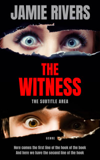 2D view of Premade Mystery & Thriller & Suspense Book Cover - Cod Gray