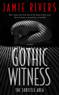 2D view of Premade Erotica Book Cover - Cod Gray