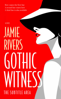 2D view of Premade Mystery & Thriller & Suspense Book Cover - Black