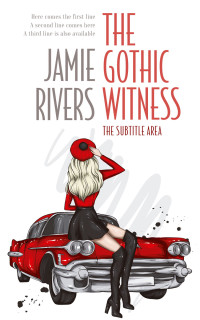 2D view of Premade Chick Lit Book Cover - Dune