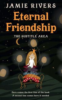 2D view of Premade Fantasy Book Cover - Black