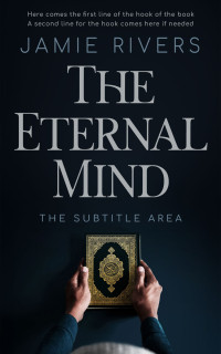 2D view of Premade Religion & Spirituality Book Cover - Ebony