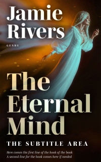 2D view of Premade Fantasy Book Cover - Night Rider