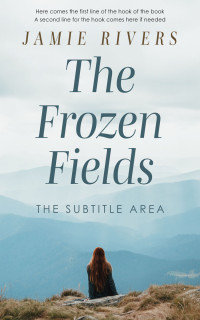 2D view of Premade Romance Book Cover - Geyser