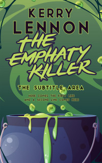 2D view of Premade Horror Book Cover - Mineral Green