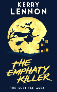 2D view of Premade Horror Book Cover - Marigold Yellow