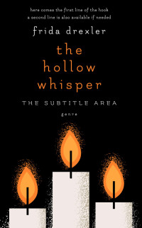 2D view of Premade Horror Book Cover - Pancho