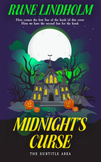 2D view of Premade Horror Book Cover - Ebony Clay