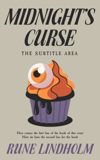 2D view of Premade Horror Book Cover - Tea