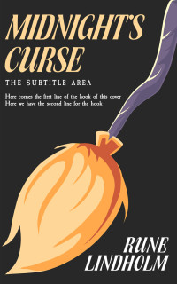 2D view of Premade Horror Book Cover - Rajah