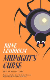 2D view of Premade Children's Book Cover - Neon Carrot