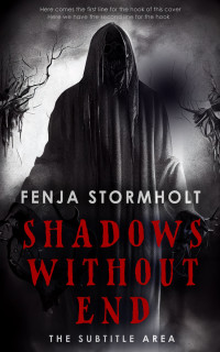 2D view of Premade Horror Book Cover - Thunder