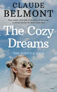 2D view of Premade Chick Lit Book Cover - Gull Gray