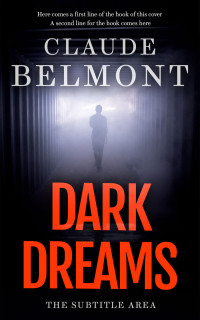 2D view of Premade Mystery & Thriller & Suspense Book Cover - Woodsmoke